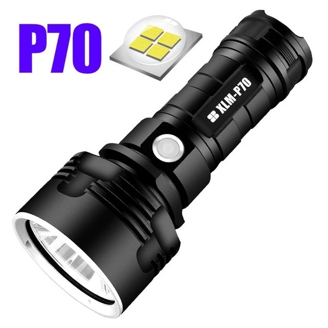 Strong Flashlight Focusing Led Light Rechargeable Super Bright LED Outdoor Xenon Lamp - Image 3