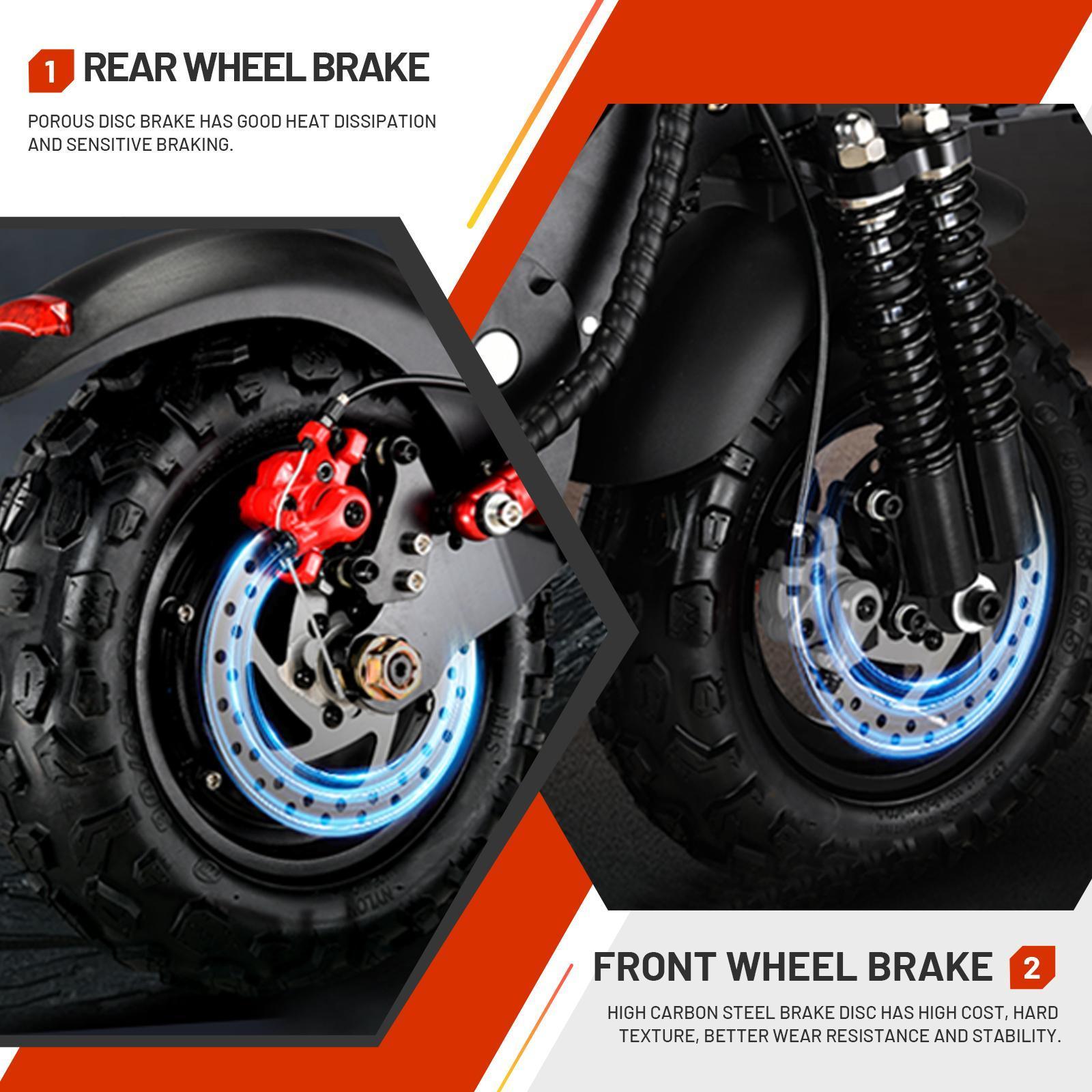 US Warehouse Long-lasting 800-watt Foldable High-power Electric Scooter For Sale - Image 4