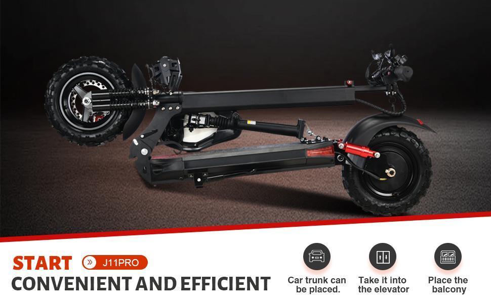 US Warehouse Long-lasting 800-watt Foldable High-power Electric Scooter For Sale - Image 2