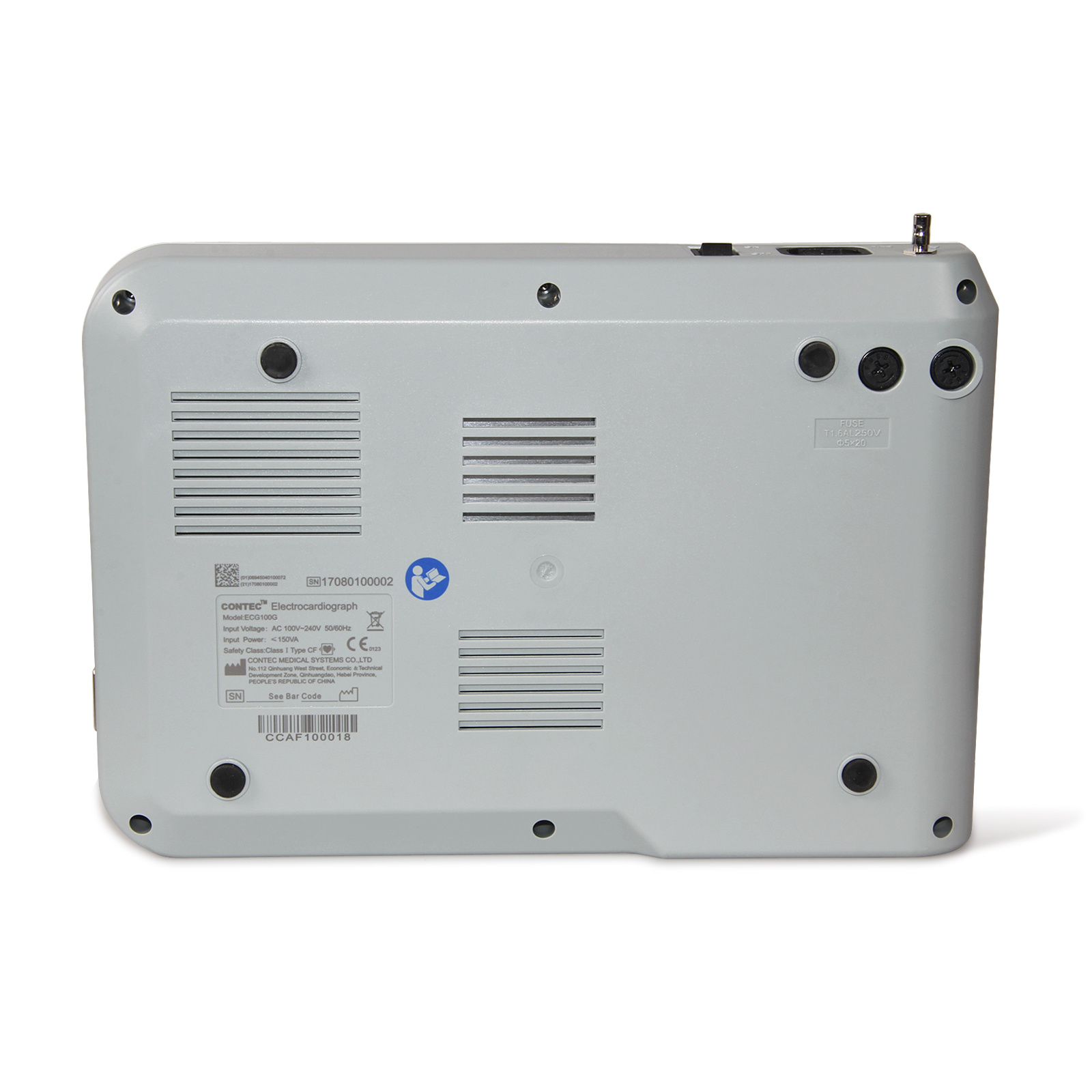 CONTEC Digital 1 Channel 12 Lead ECG Machine EKG Electrocardiograph ECG100G Printer - Image 8