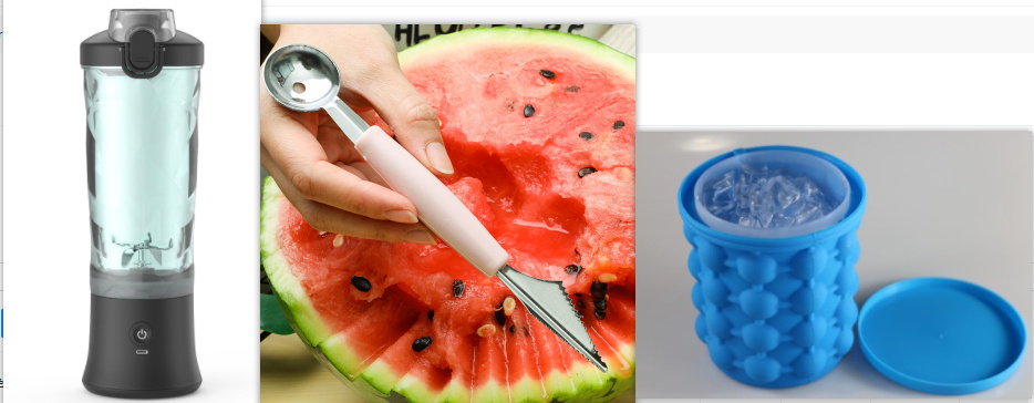 Portable Blender Juicer Personal Size Blender For Shakes And Smoothies With 6 Blade Mini Blender Kitchen Gadgets - Image 4