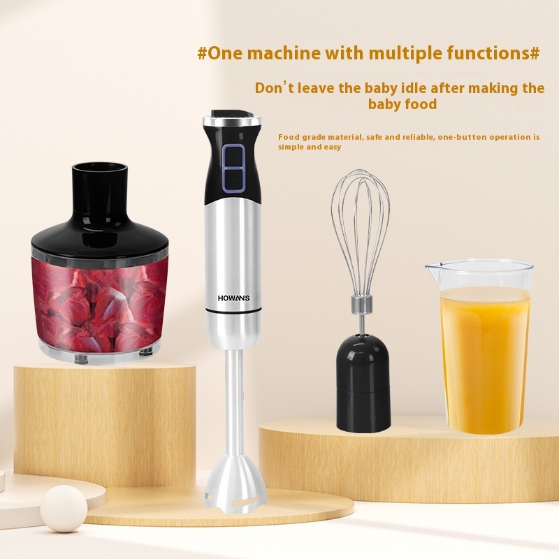 Household Hand Blender Multi-function Handheld Electric Blender - Image 2