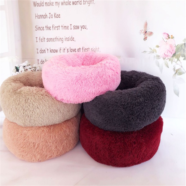 Round Long Hairy Autumn And Winter Nest Pad Cat Mattress - Image 9