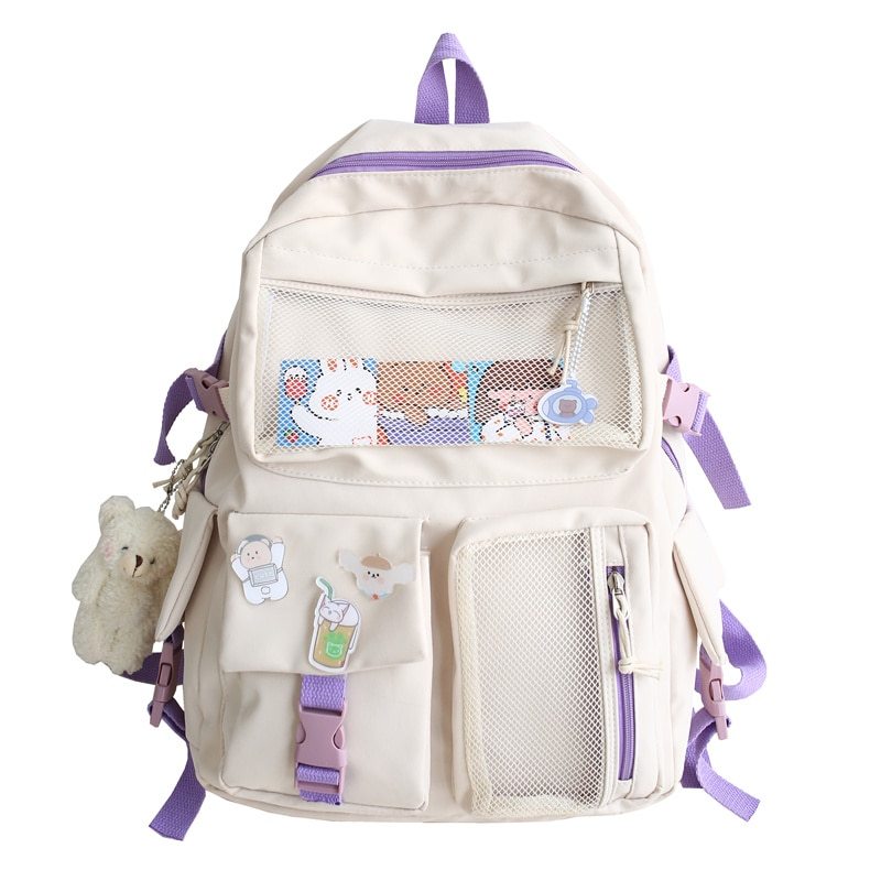 Large-Capacity Junior High School Students Take The Harajuku Backpack Trend - Image 2
