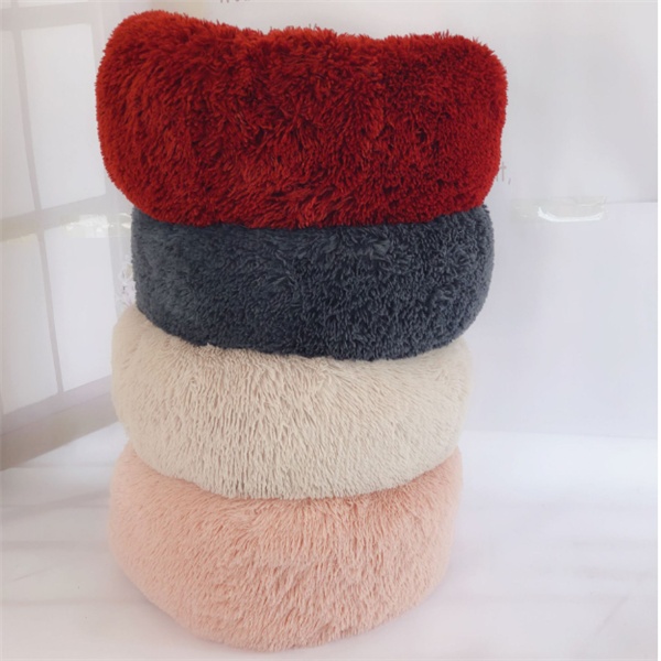 Round Long Hairy Autumn And Winter Nest Pad Cat Mattress - Image 6