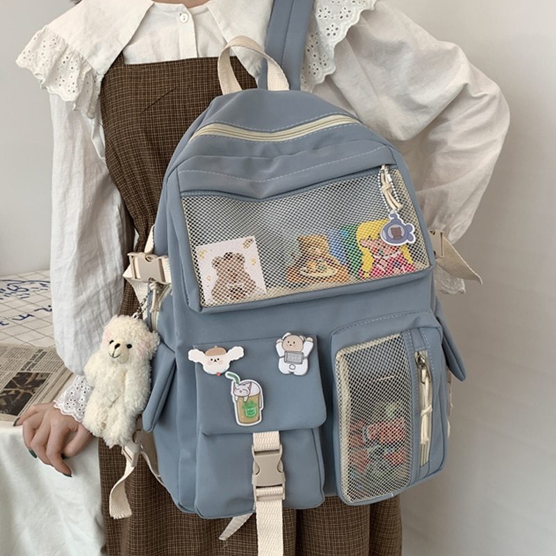Large-Capacity Junior High School Students Take The Harajuku Backpack Trend - Image 7