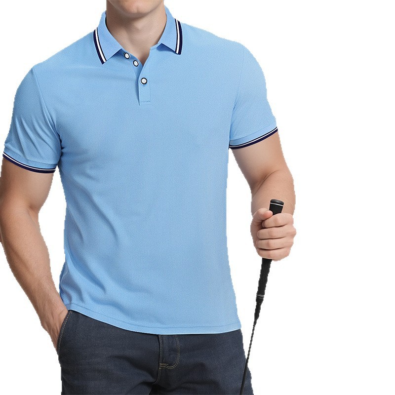 Summer Loose Lapels Short Sleeve Men - Image 5