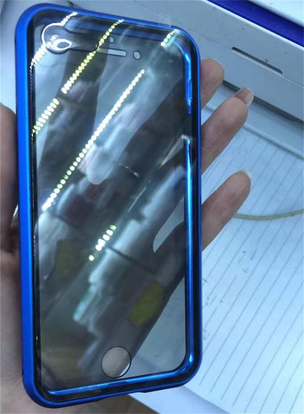 Anti-peep Magnetic Protective Shell Magnetic Privacy Glass Case - Image 7