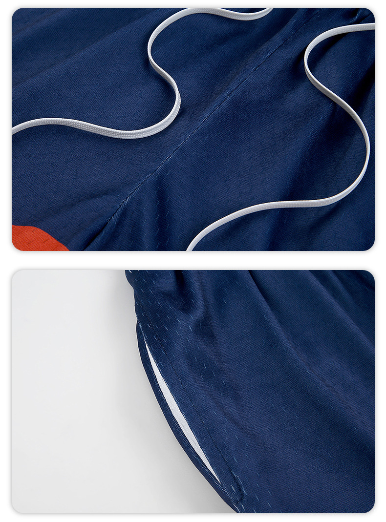 Hip Hop Flame Print Casual Shorts - Image 3